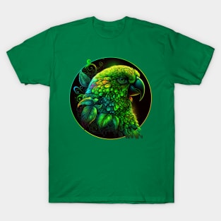 Green Parrot T-Shirt